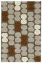 Judy Ross Hand-Knotted Custom Wool Tabla Rug iron/oyster/parchment/russet
