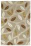 Judy Ross Hand-Knotted Custom Wool Branches Rug oyster/oyster silk/russet/cream/gold silk