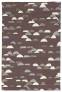 Judy Ross Hand-Knotted Custom Wool Glitter Rug mulberry/cream silk/cadet blue silk/iron silk