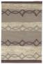 Judy Ross Hand-Knotted Custom Wool Acrobat Rug mulberry/oyster silk/smoke/mulberry