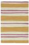 Judy Ross Hand-Knotted Custom Wool Cabana Rug ivory/yellow/orchid