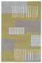Judy Ross Hand-Knotted Custom Wool Level Two Rug grey/cream/pollen