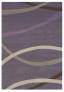Judy Ross Hand-Knotted Custom Wool Loop Rug grape/pewter/oyster/lilac
