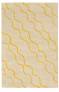 Judy Ross Hand-Knotted Custom Wool Parade Rug oyster/yellow