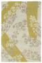 Judy Ross Hand-Knotted Custom Wool Stencil Rug parchment/pollen/oyster silk