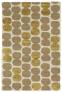Judy Ross Hand-Knotted Custom Wool Tabla Rug parchment/oyster/gold silk