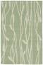 Judy Ross Hand-Knotted Custom Wool Vines Rug celery/parchment