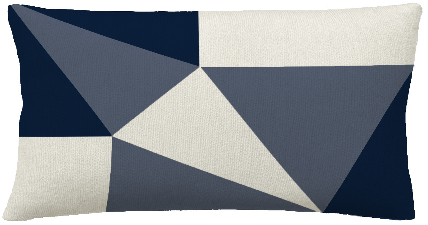 triangular prism pillow