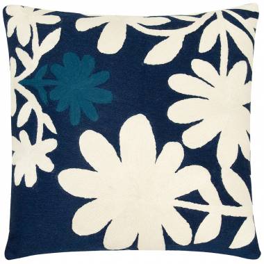 Pillow Garden Pillows midnight/cream/tropical blue