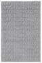Judy Ross Hand-Knotted Custom Wool Bangle Rug ice/ice silk