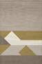 Judy Ross Hand-Knotted Custom Wool Boundary Rug blonde/raw ochre/cream/stone