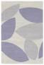 Judy Ross Hand-Knotted Custom Wool Petal Rug cream/ice/syren