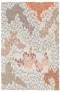 Judy Ross Hand-Knotted Custom Wool Tweed Rug earthenware