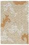 Judy Ross Hand-Knotted Custom Wool Tweed Rug smoke/oyster/amber/cream