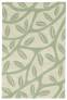 Judy Ross Hand-Knotted Custom Wool Branches Rug parchment/celery