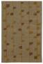 Judy Ross Hand-Knotted Custom Wool Calendar Rug clove/auburn/tan