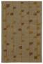 Judy Ross Hand-Knotted Custom Wool Calendar Rug clove/auburn/tan