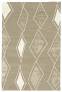Judy Ross Hand-Knotted Custom Wool Cascade Rug oyster/cream/oyster silk