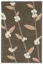 Judy Ross Hand-Knotted Custom Wool Coffee Tree Rug iron/nude/parchment/smoke