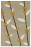 Judy Ross Hand-Knotted Custom Wool Coffee Tree Rug oyster/parchment/curry/iron