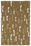 Judy Ross Hand-Knotted Custom Wool Confetti Rug blonde/cream/blonde silk/gold silk