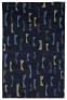 Judy Ross Hand-Knotted Custom Wool Confetti Rug midnight/robin silk/slate silk/blonde silk