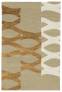 Judy Ross Hand-Knotted Custom Wool DNA Rug blonde/gold silk/cream