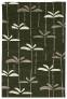 Judy Ross Hand-Knotted Custom Wool Dragonfly Rug olive drab/smoke silk/parchment silk