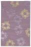 Judy Ross Hand-Knotted Custom Wool Gem Rug mauve/mauve silk/blonde silk