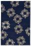 Judy Ross Hand-Knotted Custom Wool Gem Rug midnight/smoke/smoke silk