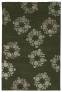 Judy Ross Hand-Knotted Custom Wool Gem Rug olive drab/olive drab silk/iron silk