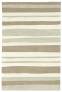 Judy Ross Hand-Knotted Custom Wool Horizon Rug cream/oyster/parchment