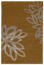 Judy Ross Hand-Knotted Custom Wool Lagoon Rug auburn/pewter/pewter silk