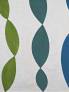  Necklace Fabric ivory/aqua/lime