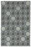 Judy Ross Hand-Knotted Custom Wool Small Pinwheels Rug celadon/chocolate/parchment silk