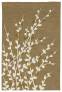 Judy Ross Hand-Knotted Custom Wool Spray Rug blonde/cream/gold silk
