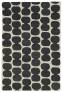 Judy Ross Hand-Knotted Custom Wool Tabla Rug cream/black