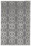 Judy Ross Hand-Knotted Custom Wool Trellis Rug cadet/silver silk