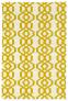 Judy Ross Hand-Knotted Custom Wool Trellis Rug cream/buttercup