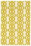 Judy Ross Hand-Knotted Custom Wool Trellis Rug cream/buttercup