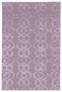 Judy Ross Hand-Knotted Custom Wool Trellis Rug mauve/mauve silk