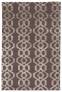 Judy Ross Hand-Knotted Custom Wool Trellis Rug mulberry/smoke silk