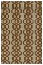 Judy Ross Hand-Knotted Custom Wool Trellis Rug oyster/russet