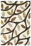 Judy Ross Hand-Knotted Custom Wool Branches Rug cream/fig/russet/oyster/gold silk