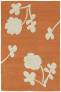 Judy Ross Hand-Knotted Custom Wool Clover Rug chutney/parchment