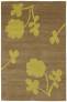 Judy Ross Hand-Knotted Custom Wool Clover Rug taupe/pollen