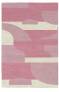 Judy Ross Hand-Knotted Custom Wool Composition Rug cream/dusty pink/raspberry