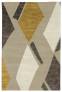 Judy Ross Hand-Knotted Custom Wool Diamonds Rug oyster/gold silk/parchment