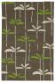 Judy Ross Hand-Knotted Custom Wool Dragonfly Rug iron/parchment/lime
