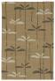 Judy Ross Hand-Knotted Custom Wool Dragonfly Rug blonde/iron/putty